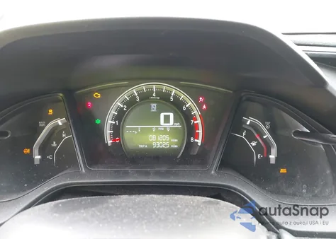 2017 Honda Civic Lx from USA, damaged, VIN 19XFC2F53HE043458